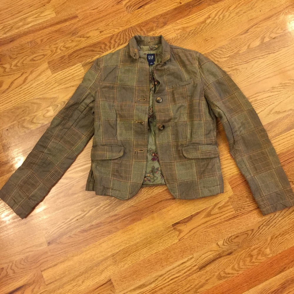 🍁GAP Patchwork Blazer🍁
