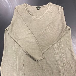 Eddie Bauer Women's XX V Neck Pullover 2xl