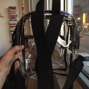Urban Outfitters Small Clear Backpack