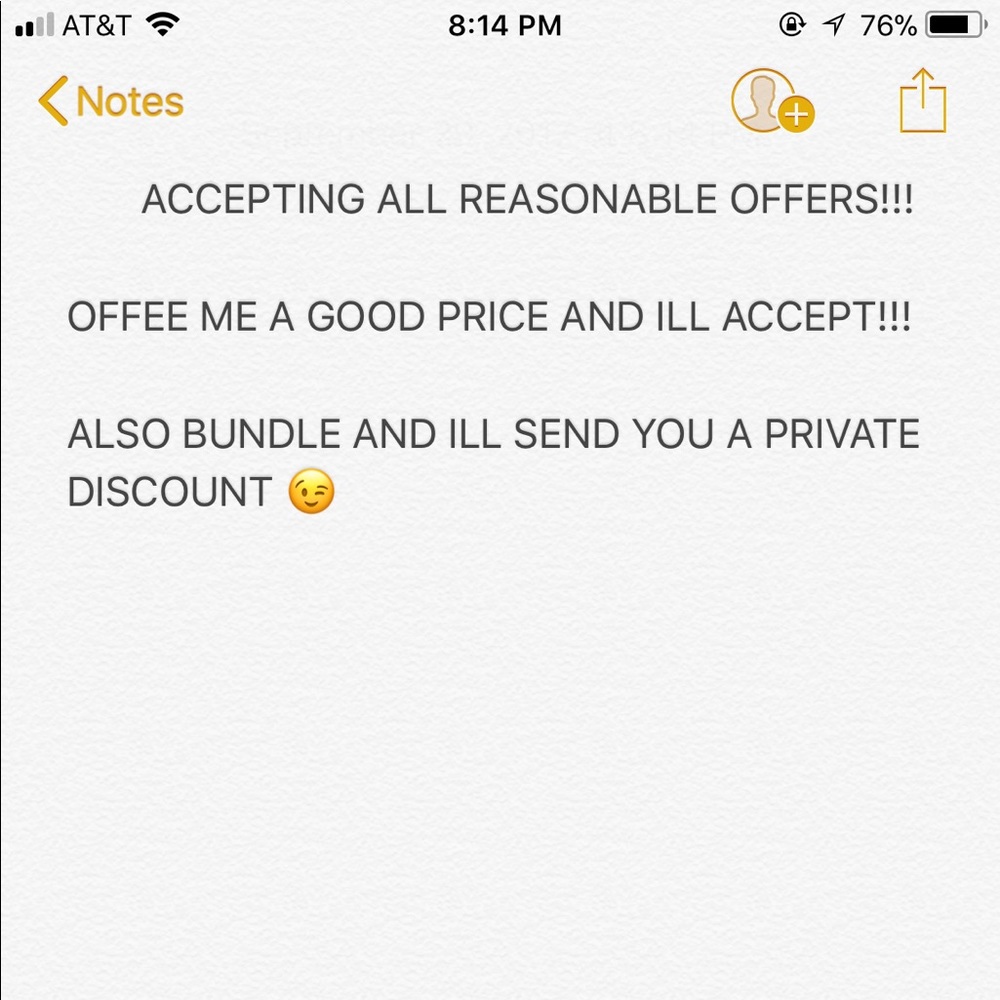 OFFERS!!!