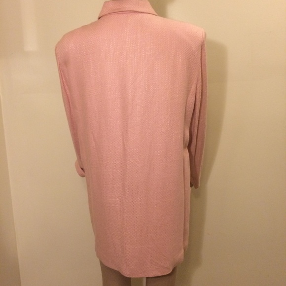 ⤵️Blazer Jacket with 2 Front Patch Pockets Large - Picture 2 of 3