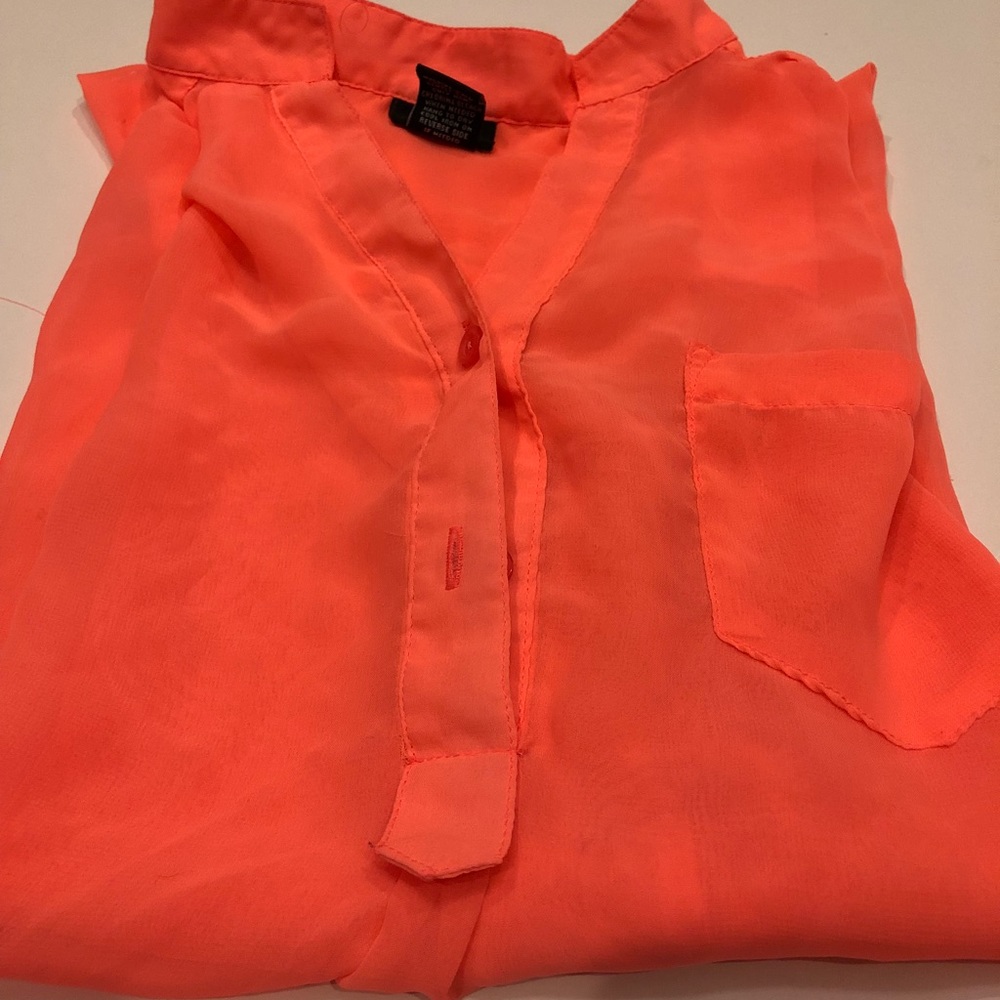 Rue 21 Orange Top