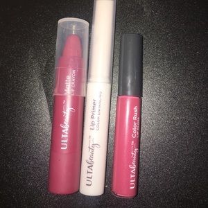 Lip Gloss, Lip Primer, Lip Crayon