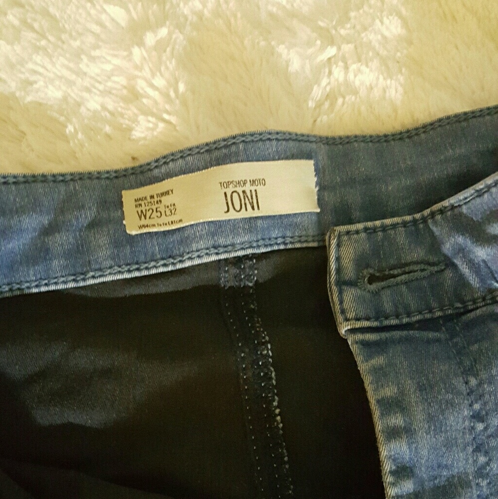 Topshop joni jeans