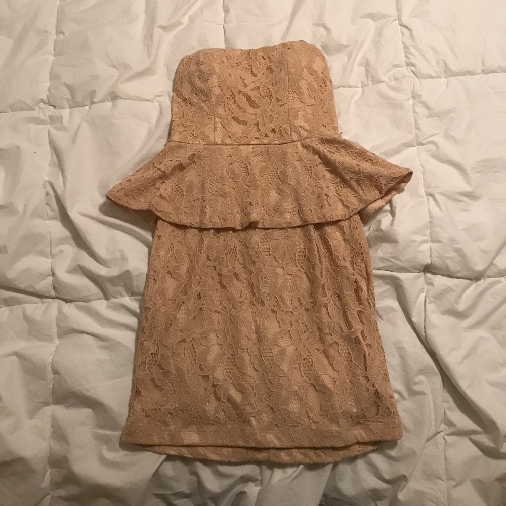 Cream colored dress