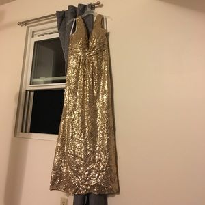 Bridesmaid dress. Worn once. Size 14, fits like 12