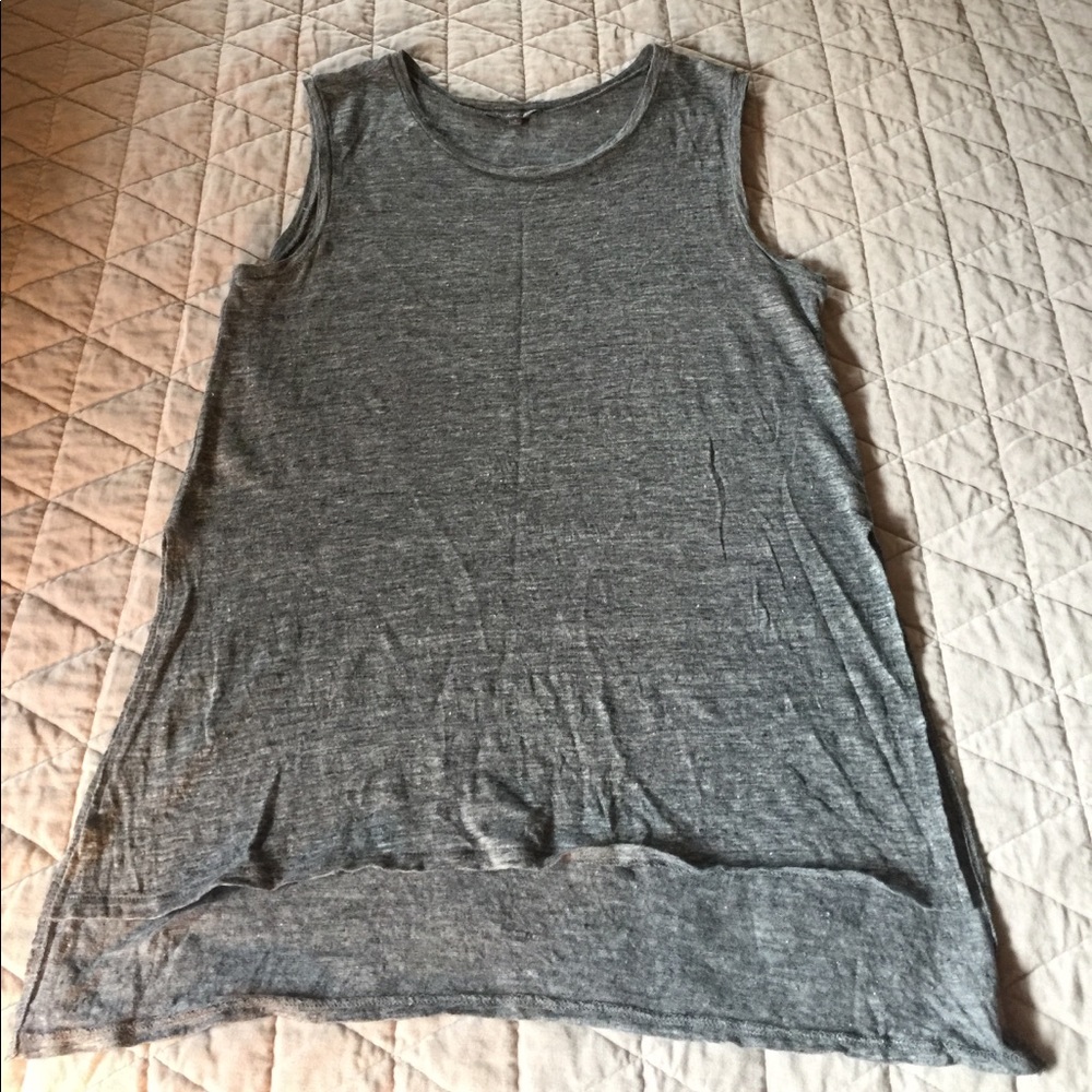 Michael Stars linen split side Tunic