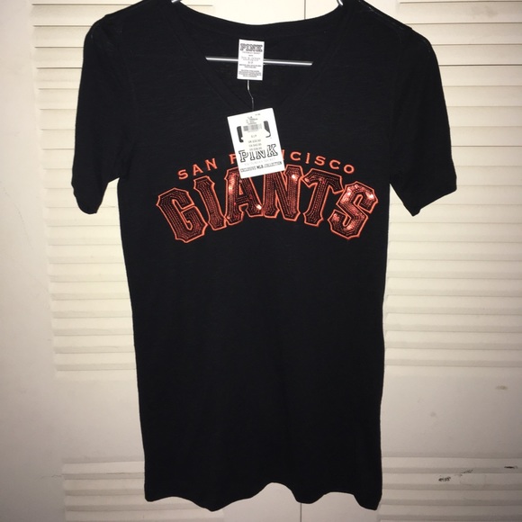 PINK Victoria's Secret Tops - Victorias Secret Pink San Francisco Giants NWT