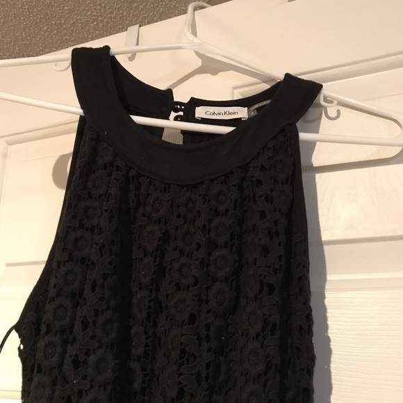 Calvin Klein black dress size 4 - Picture 2 of 7