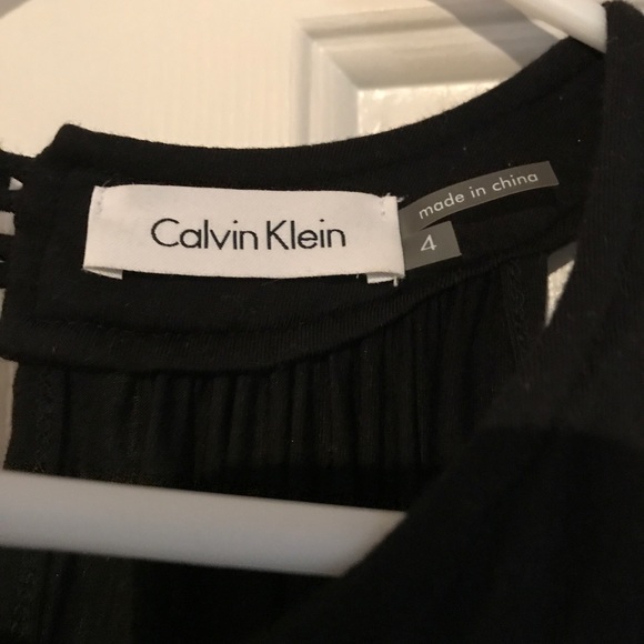 Calvin Klein black dress size 4 - Picture 3 of 7