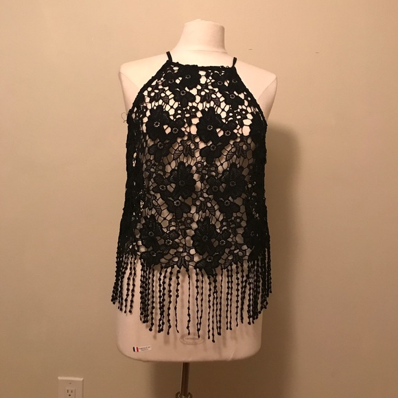 Lace black shirt - Picture 2 of 4
