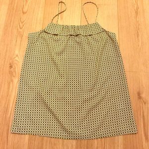 Green checkered tank top