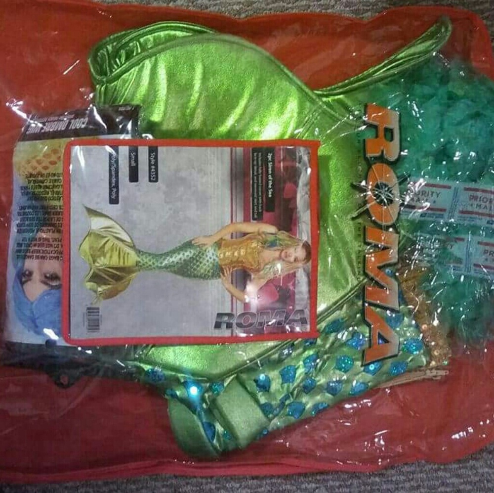 ⛔️SOLD⛔️Roma Mermaid costume small