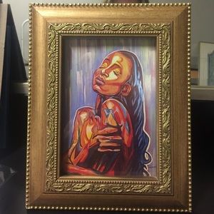 Sade Original Framed Art Print