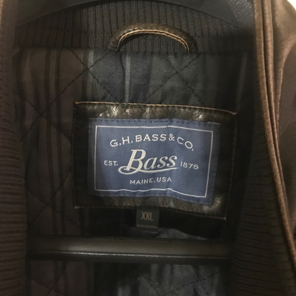 G.H. Bass men's Polyurethane jacket. NEW - Picture 2 of 4