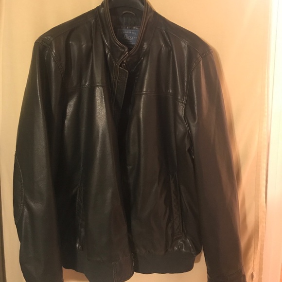 G.H. Bass men's Polyurethane jacket. NEW - Picture 3 of 4