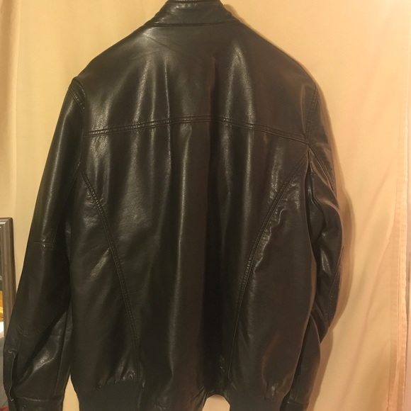 G.H. Bass men's Polyurethane jacket. NEW - Picture 4 of 4