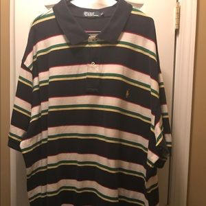 Authentic Striped Polo Brand Shirt