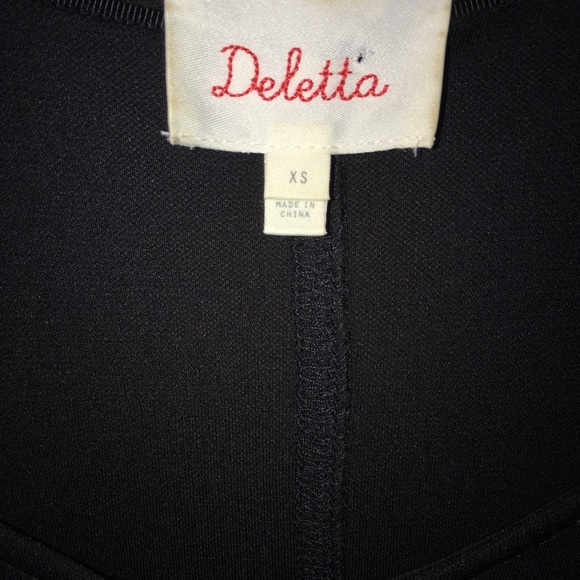 🌈3/$25 Deletta Anthropologie Top EUC Size XS - Picture 2 of 3