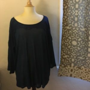 Pleione lace detail shirt