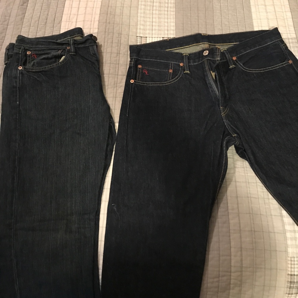 2 pair - Polo by Ralph Lauren Jeans 32/30
