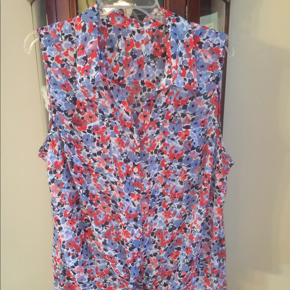 XL Sleeveless Blouse NWOT