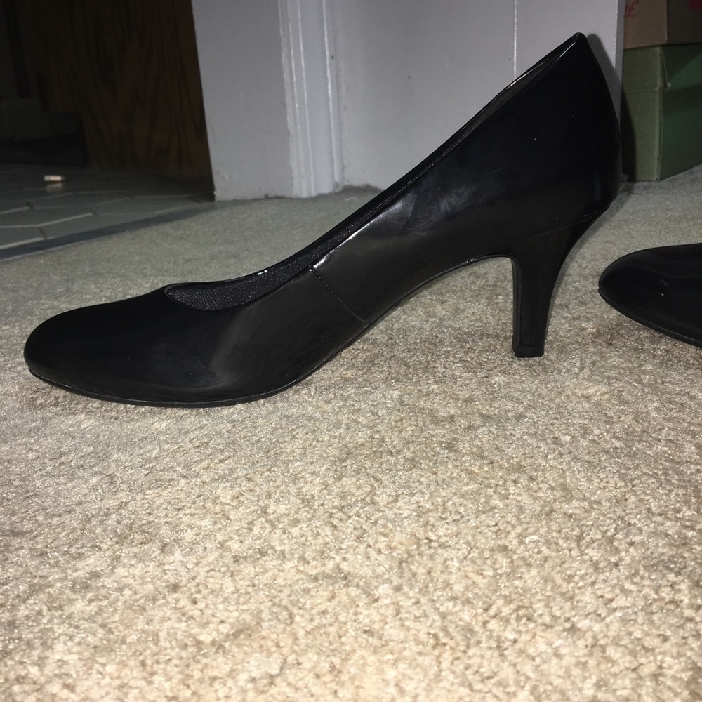 Black LifeStride Heels Size 8