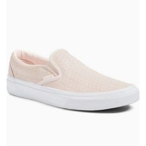 Vans Rose Water Slip Ons