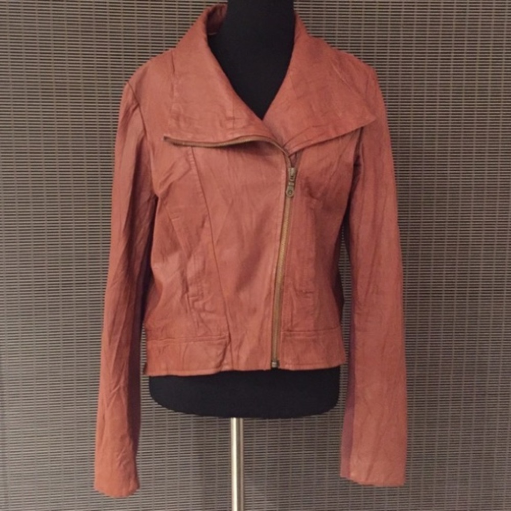 Leather jacket