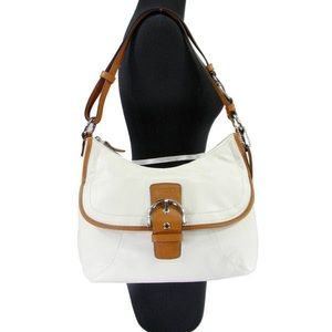 Vintage Coach Soho Leather Flap Duffle 19580