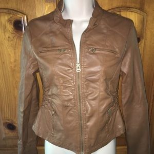 Fabulous Flattering, Soft Faux Leather Moto Jacket