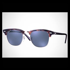 *Authentic*Ray-ban Clubmaster Polarized Sunglasses