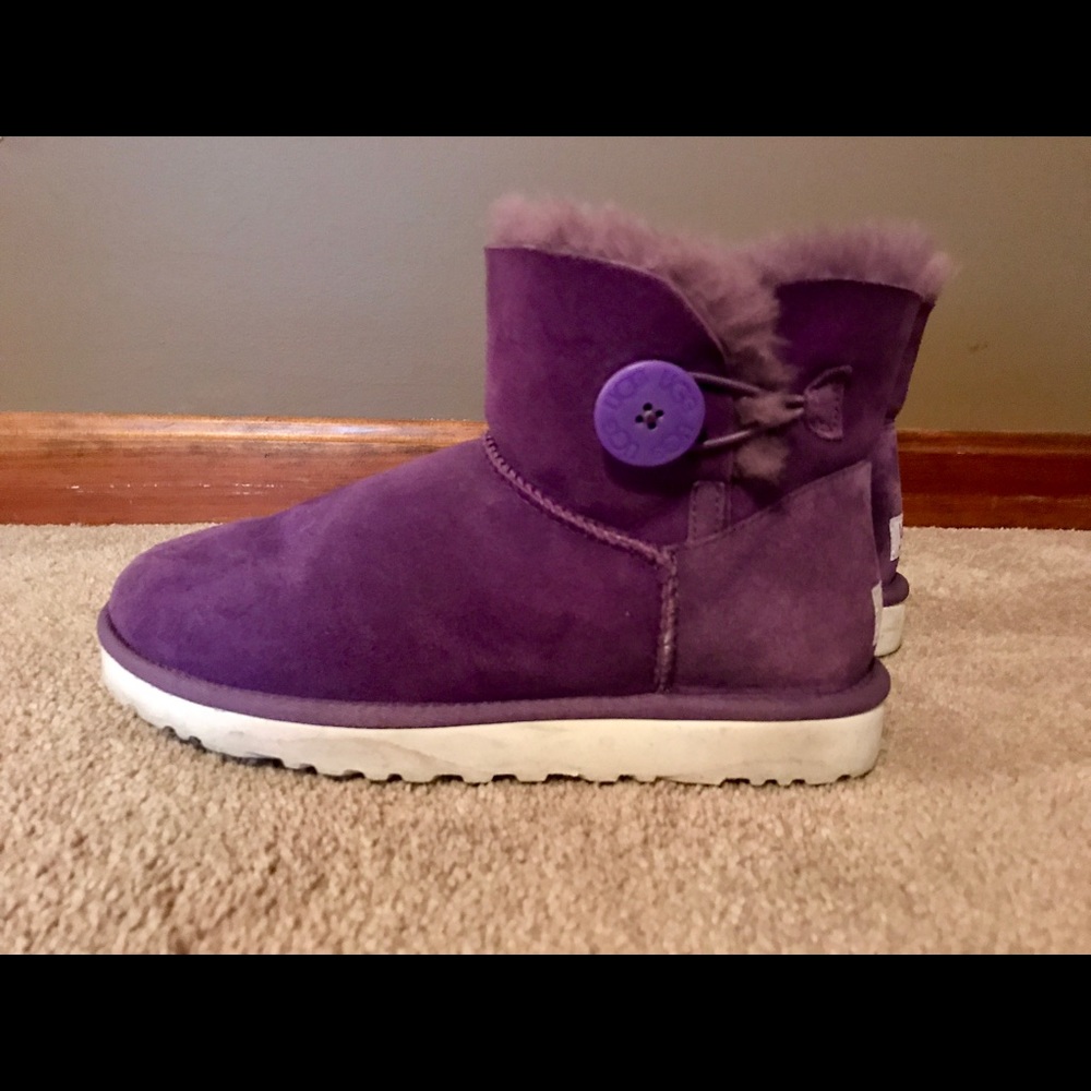 Authentic purple ugg boots