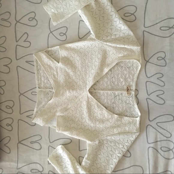 Hollister lace crop top. - Picture 1 of 3