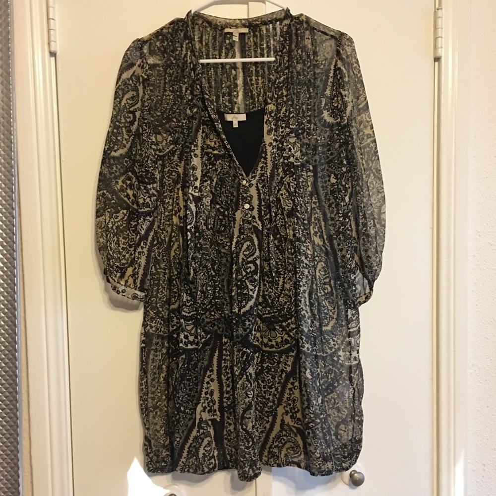 Joie Paisley Print Dress - XS