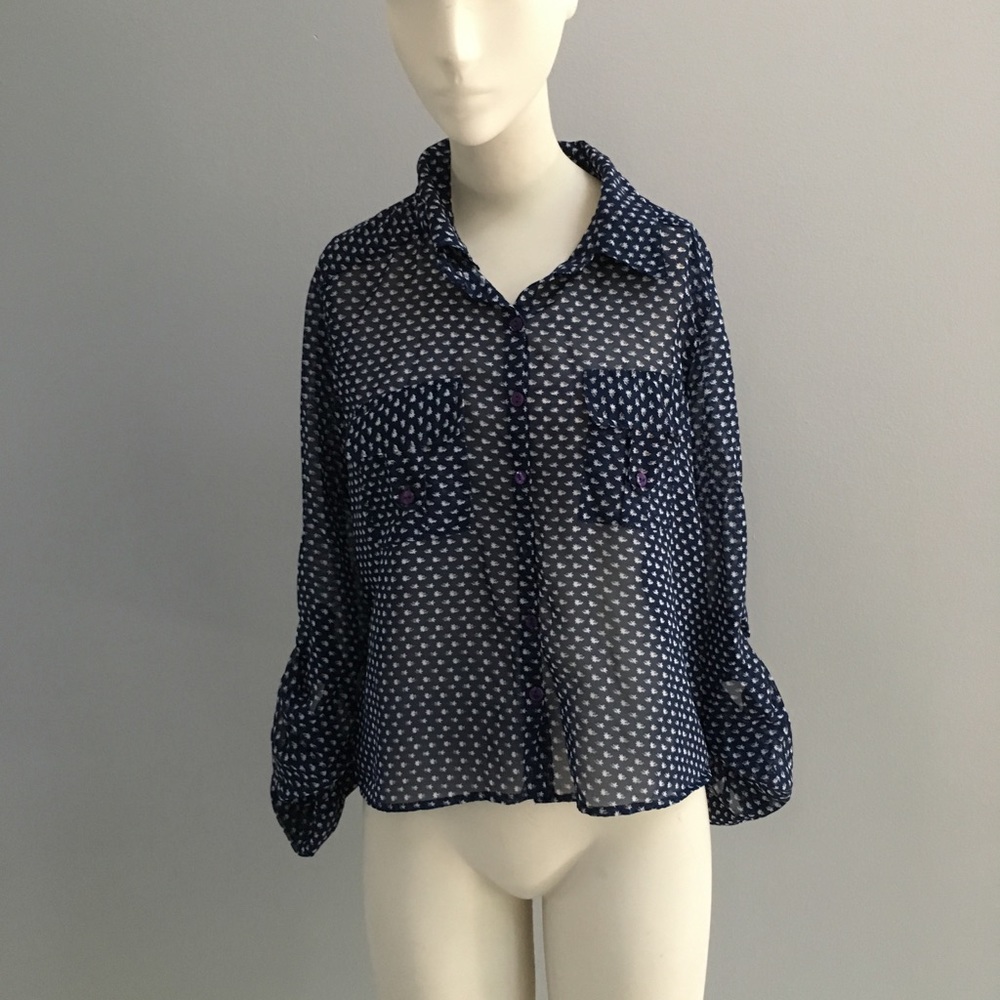 Sheer Buttondown