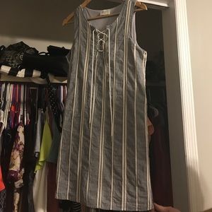 Striped tank dress