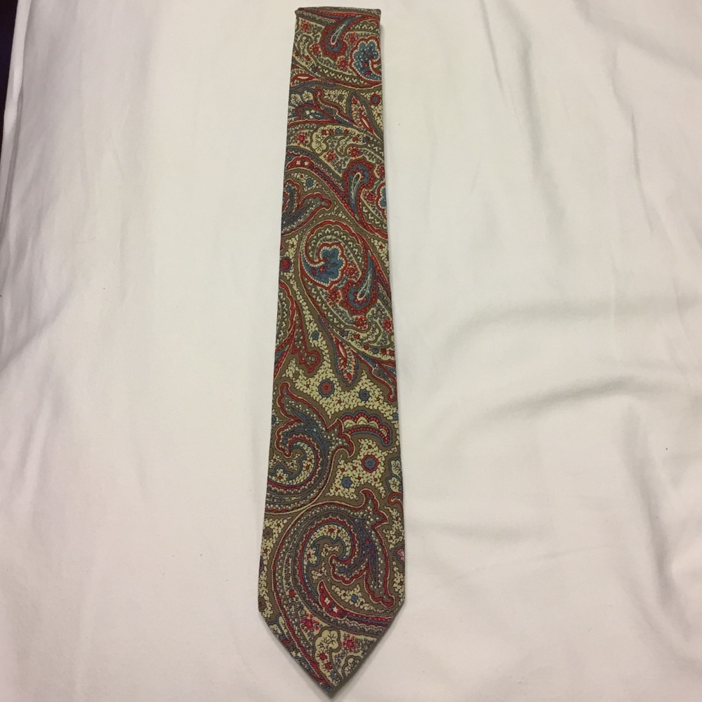 Liberty of London Paisley Pattern Necktie - Picture 2 of 3
