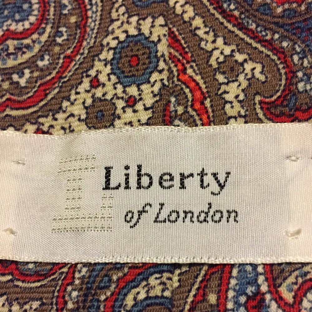 Liberty of London Paisley Pattern Necktie - Picture 3 of 3