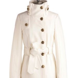 Cream/off white winter coat