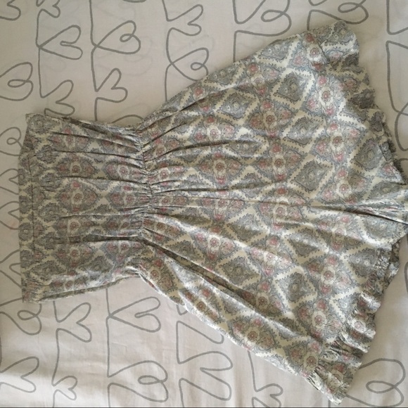 A&F pastel floral romper. - Picture 3 of 3