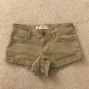 Hollister Khaki Shorts