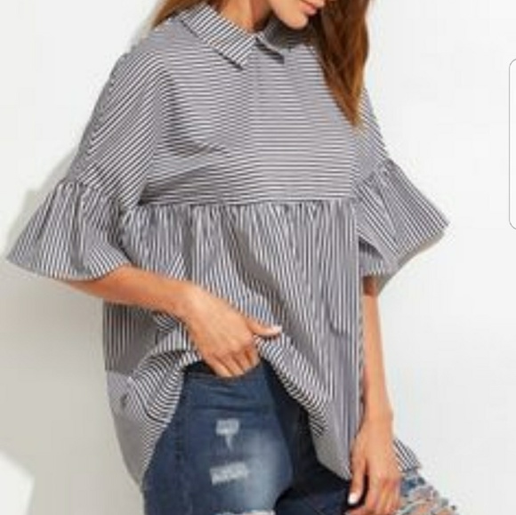 Sheinside Tops - Sheinside Babydoll Frill!