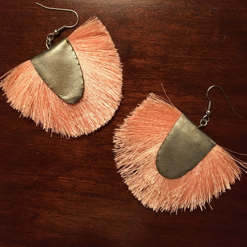 Noonday Fringed Crescent Earrings