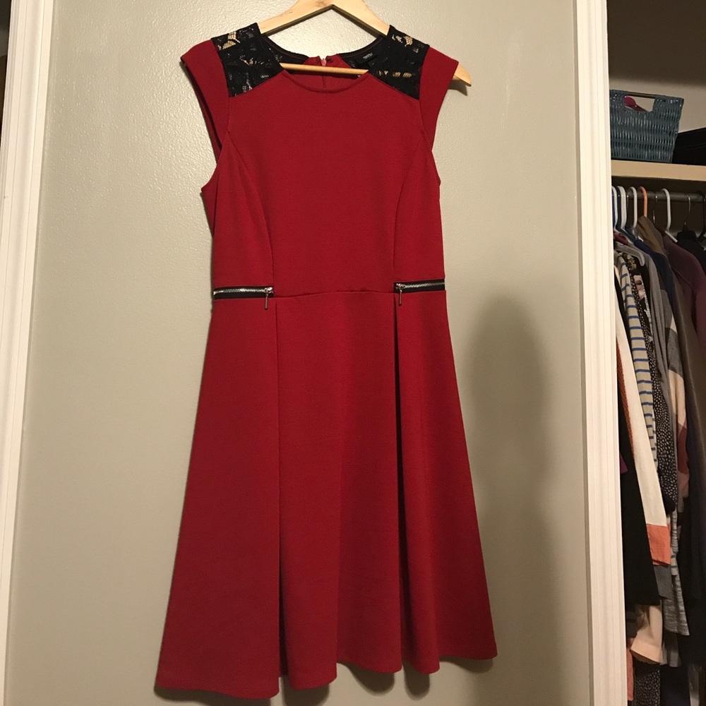 Red dress