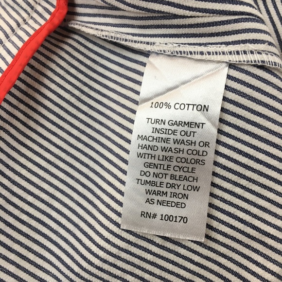 Willi Smith Blue Pinstripe Pencil Skirt w/ Pockets - Picture 6 of 7