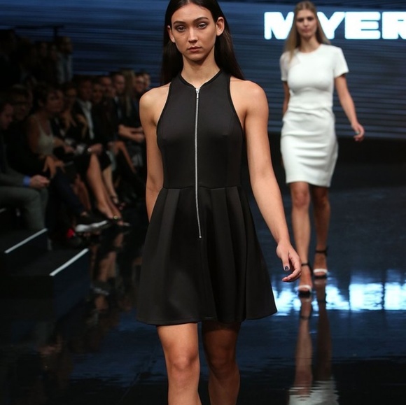 T BY ALEXANDER WANG Neoprene fit and flare mini - Picture 3 of 8