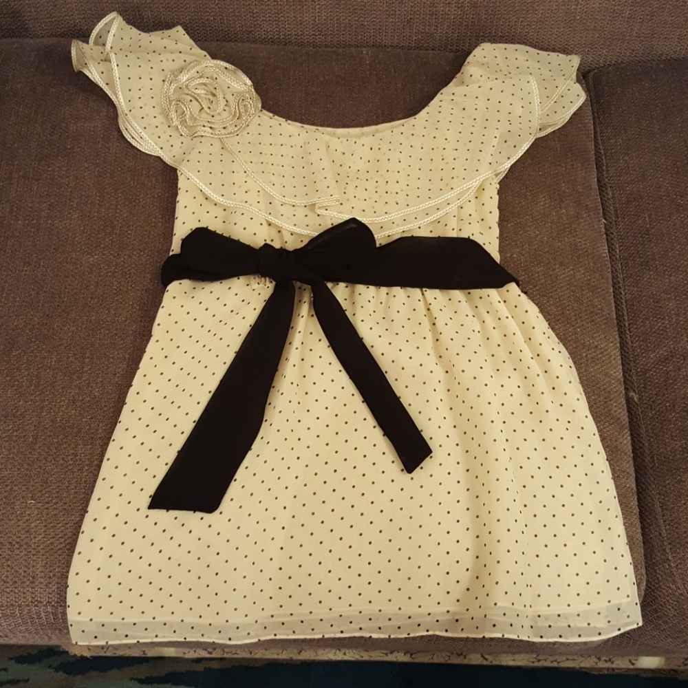 Anthropologie new off white blouse