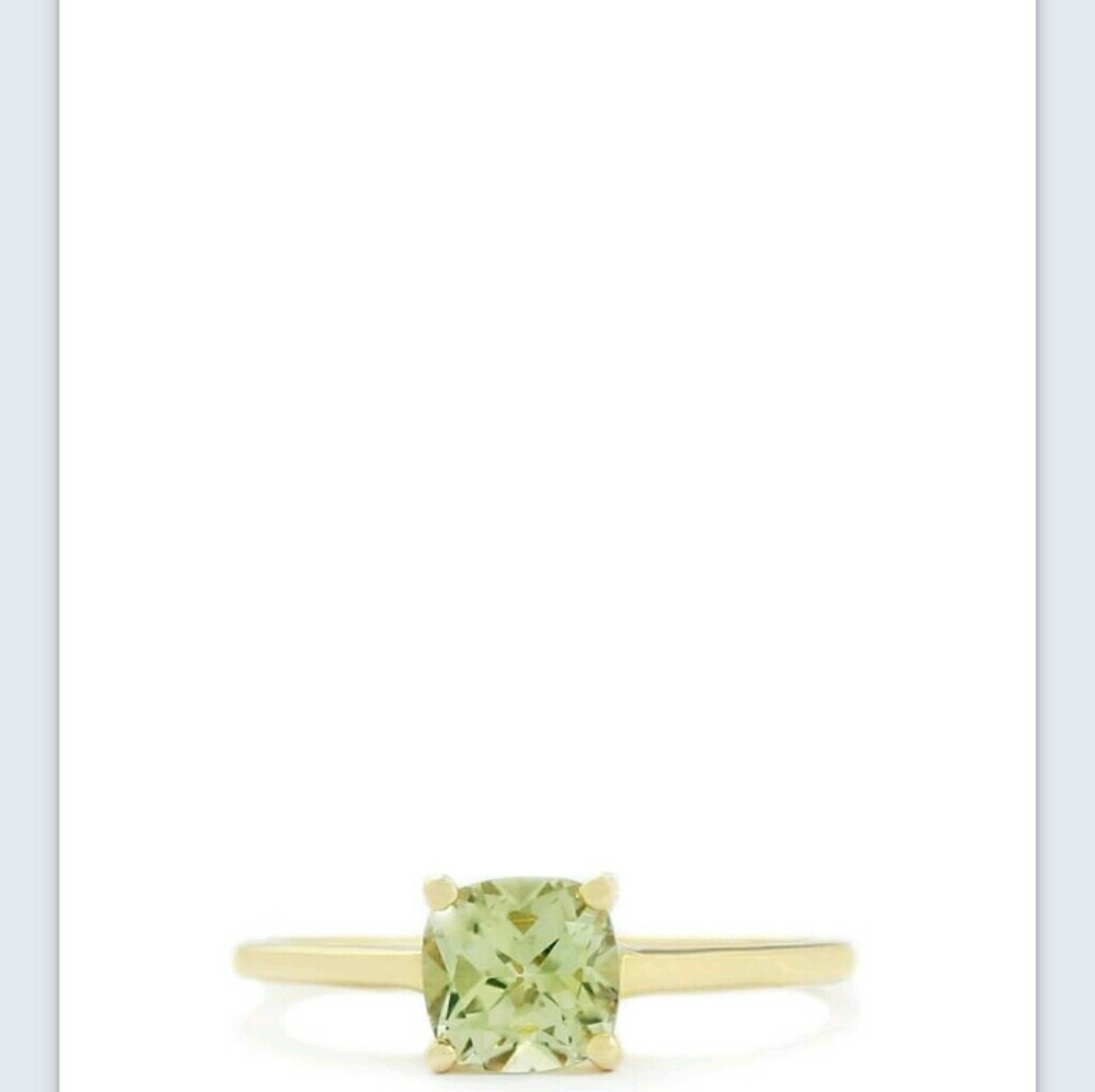 1.14ct color change diaspore 10k yellow gold ring