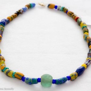 Handmade African Beads Necklace